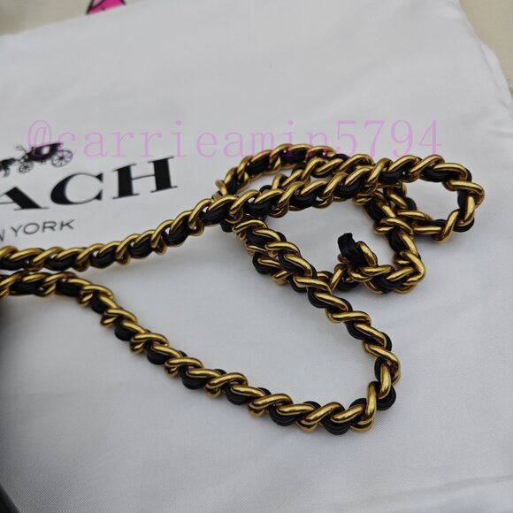 Coach tabby shoulder bag 26 with quilting black - Picture 12 of 12